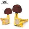 3R3L Guitar String Tuning Pegs Key Tuners Machine Heads for Acoustic Electric Folk Guitar Parts Gold