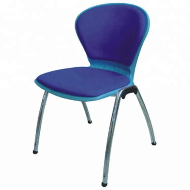 Plastic Outdoor Chairs School Chair with Armrest Modern Conference Chair