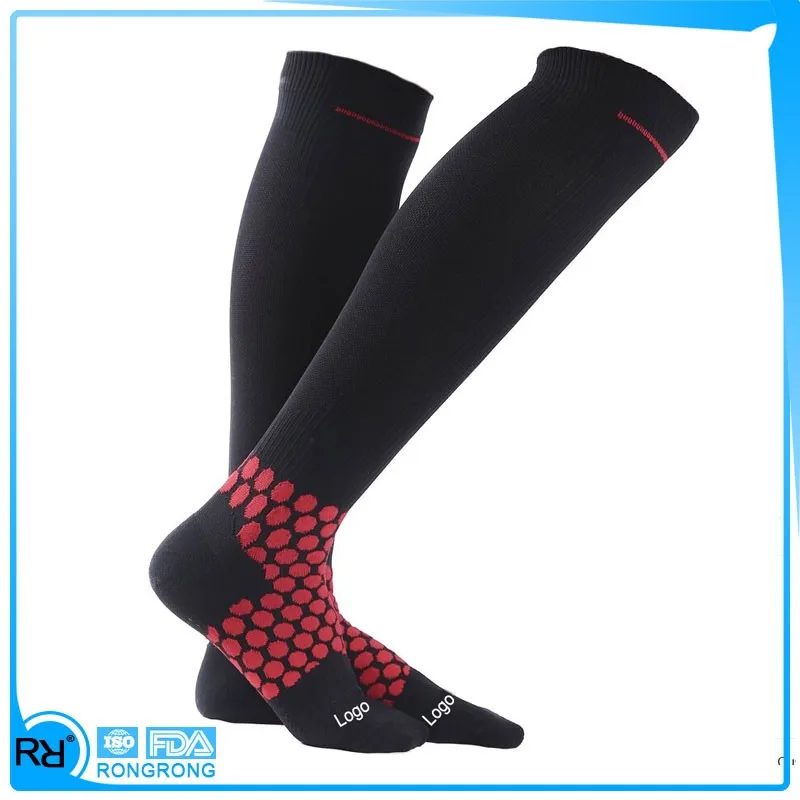 Job Compression Knee High Socks Toe Open High Support Buy Sport