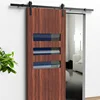 modern interior easy installed wooden sliding door roller hardware