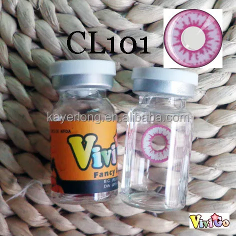 Lower Price Iris Cosplay Color Contact Lenses Cl101 Pinky Temptress