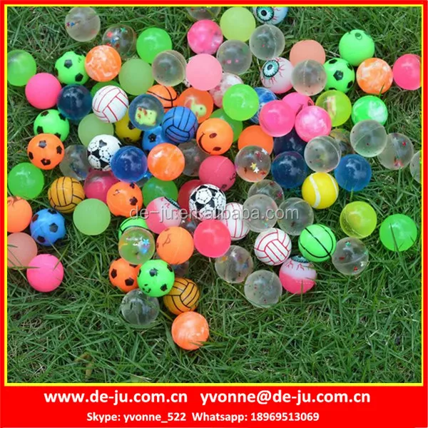 Wholesale Cheap High Bouncy Balls Hot Selling Kids Small Rubber Bulk