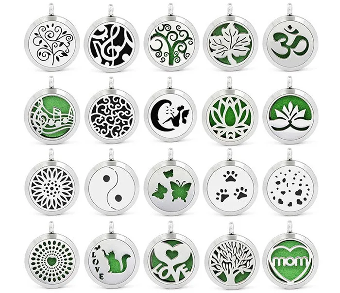 Wholesale Aromatherapy Locket Jewelry 30mm Essential Oil Diffuser