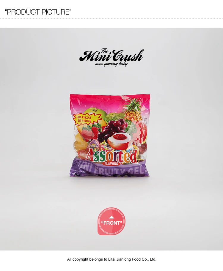 Assorted Mini Fruity Jelly,Bulk Bag Jelly,Jelly Fruit Buy Assorted