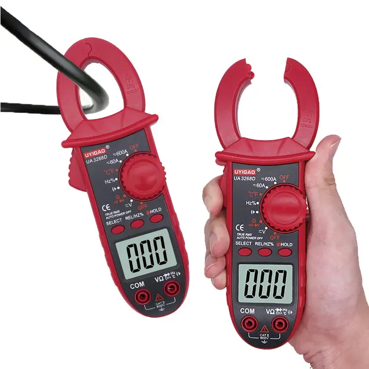 Best price clamp on meter clamp-on ammeter amperimetro pinza amperometrica tong tester digital clamp meter