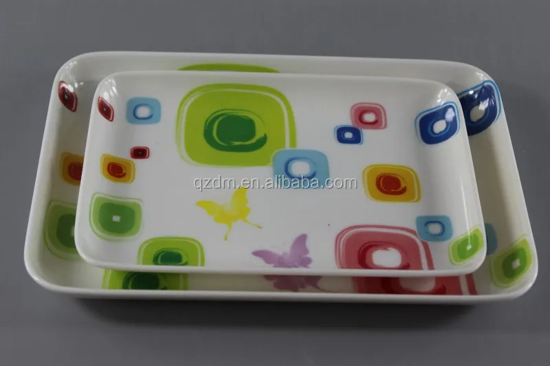 Factory Supply Square Plate ,Cake Plate Rectangle plate