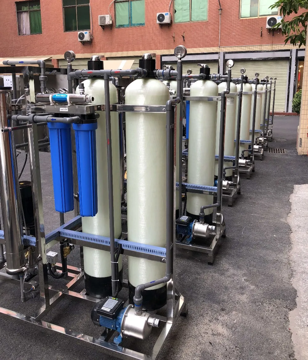 Commercial Alkaline Pure Water Filtered Machine For Business 500lph