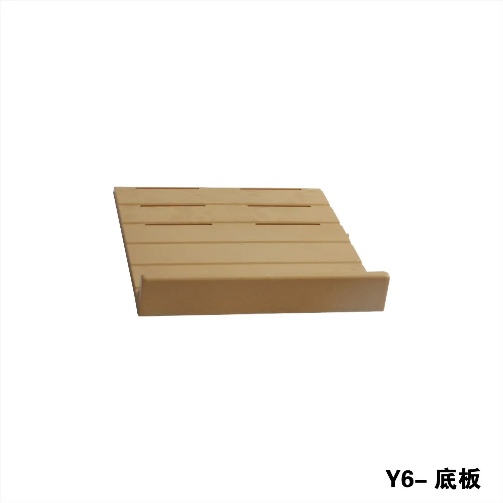 Supermarket Composing Plastic Shelf Food Divider Display Tray For