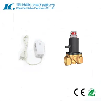 gas lpg rf wireless solenoid valve leak larger detector