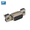 2.29mm D-SUB connector slim H.D. R/A HDR type female 15P HY1061 mini d-sub 15 pin
