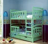 Bunk Bed Solid Pine Frame Triple Or Double Sleeper With Storage