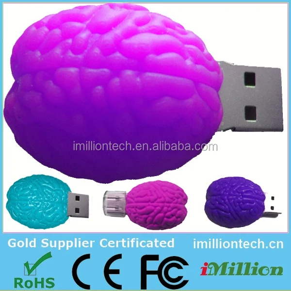 Brain Oem Pvc Usb Drive Key,Custom 3d Brain Usb Flash Drive,Human Organ