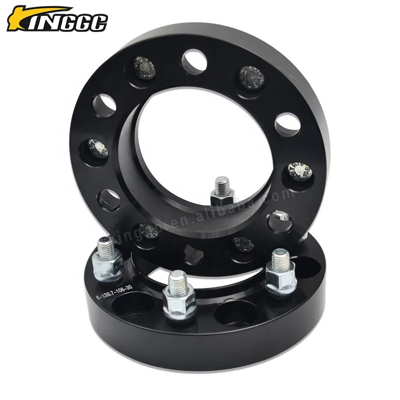 Hub Centric Black 6 Lug Wheel Spacers Adapters 6x1397 Buy 6x1397 Spacerswheel Spacers 8831