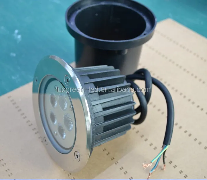 Inground Lamp Ip67 Garden Path Landscape Light 5X3W 3In1 Rgb Led Underground Light