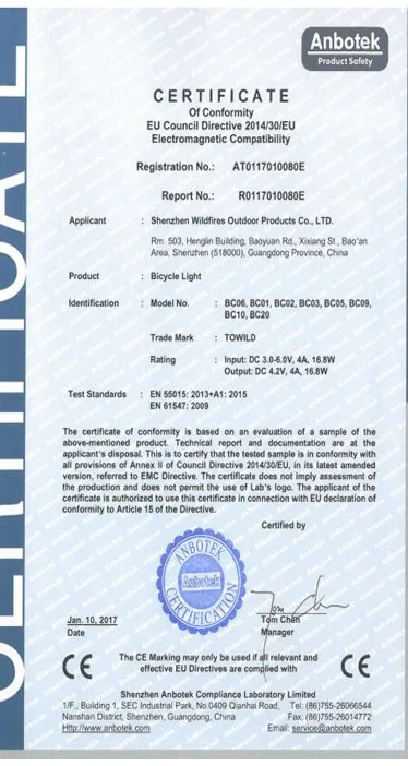 Bike Accessories Bicycle Headlight