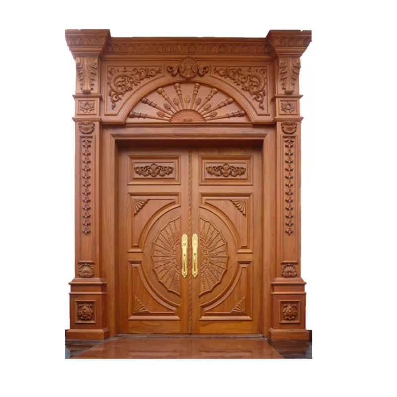 Luxury Wooden Door Exterior Expensive Double Door Buy