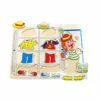 Toys For Kids New 2019 Amazon Interesting Product Children Early Educational Girl Change Clothes Wooden Puzzle Toy