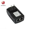 48V 0.5A Passive PoE Power Supply Injector Ethernet Adapter with Wall Plug IEEE 802.3af Compliant 10/100Mbps for IP Voip Phones