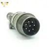 8 pin us army connector plug military wire plug 8-pin power trailer automotive cable screw Connector Ningbo