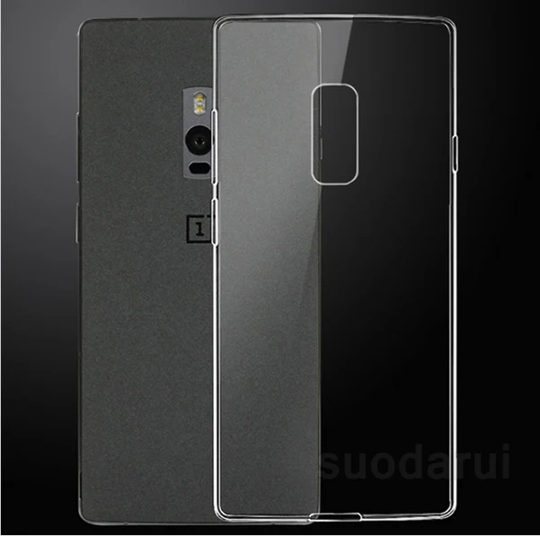 Fashion Crystal Soft Slim TPU Transparent Mobile Phone Cases For One Plus 2 Silicon Gel Covers