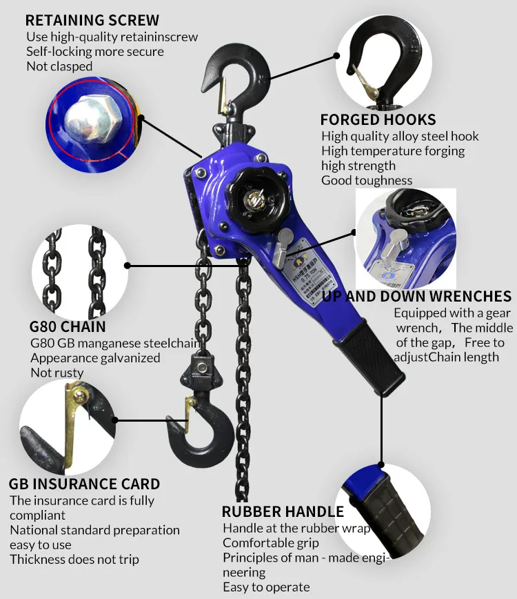 Hand Pulling Lever Block Manual Chain Hoist Buy Lever Block,Lever