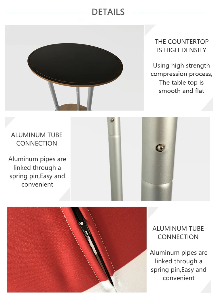 Trade Show Exhibition Folding Aluminum Promotion Display Booth Sales