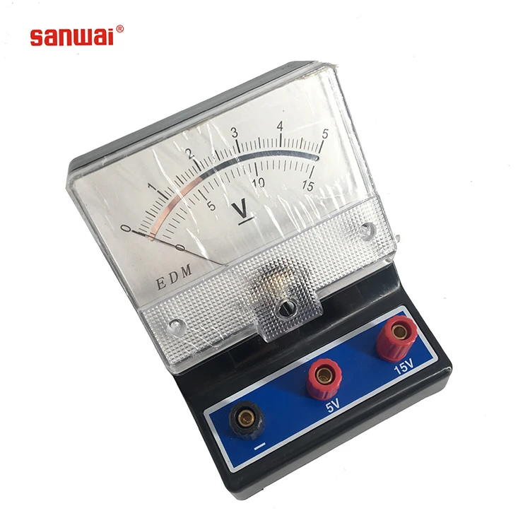 DC 0-20V 44.5x44.5mm Voltmeter Analog Spannungs Messgerät Strommesser 5.0 DC 0-20V 44.5x44.5mm Voltmeter Analog Spannungs Messgerät Strommesser 5.0