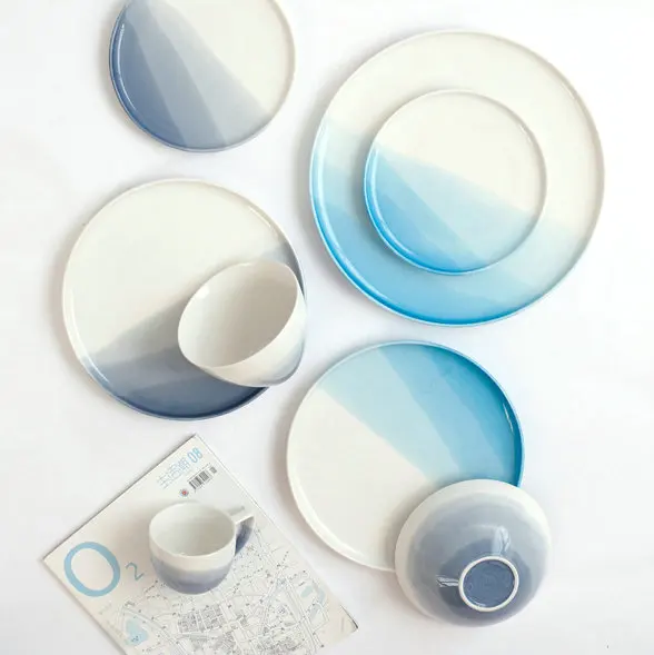 porcelain dish platter custom gas grill ceramic plate for sale