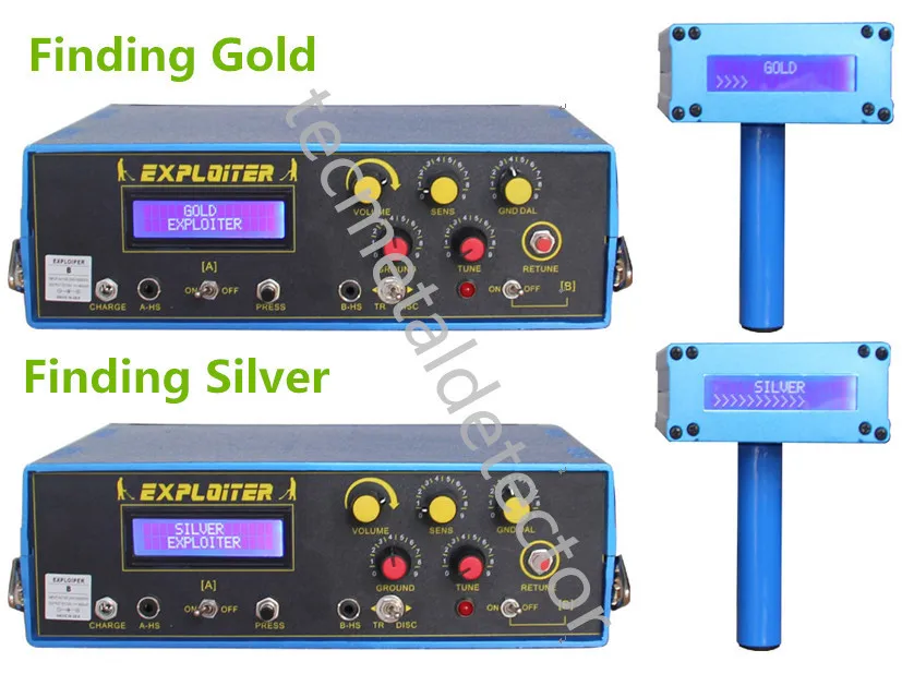 Underground Metal Detector Treasure Finder Metal Detector With 20m