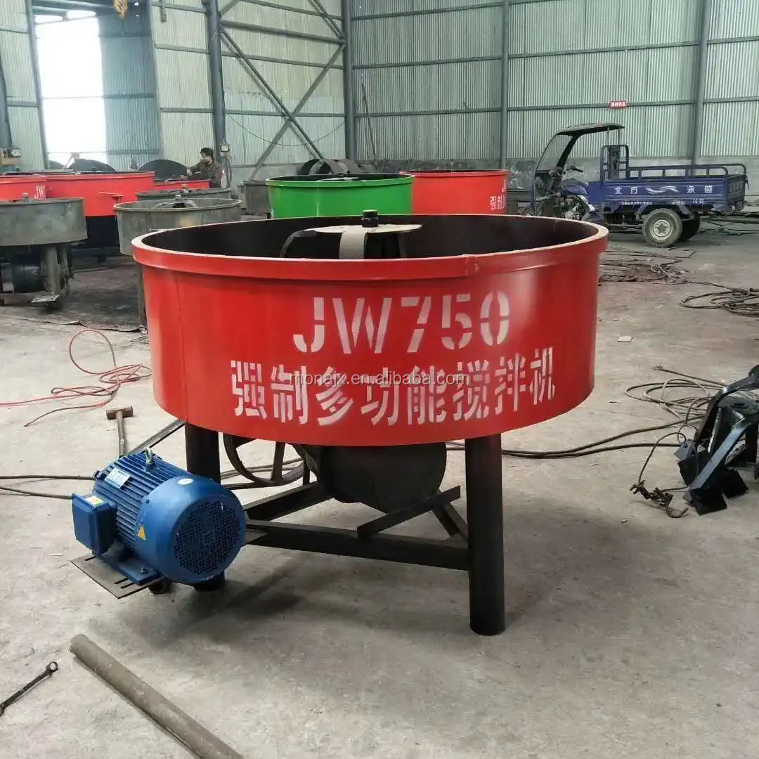 Cement Mixer Jw500 Pan Mixer Concrete Light Weight Concrete Mixer Price