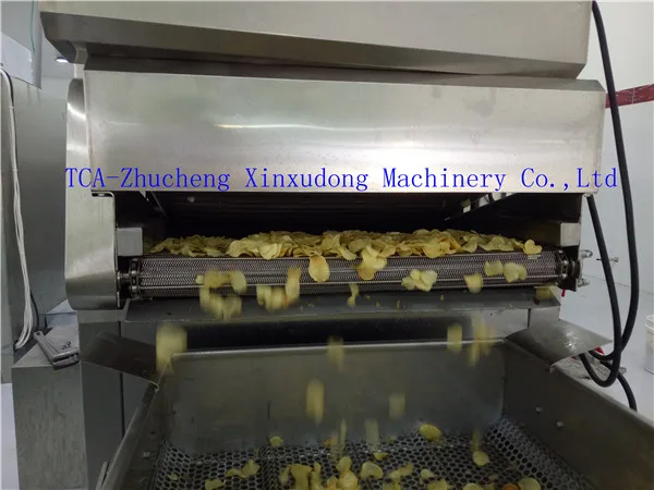 Full Automatic Potato Chips Making Machine