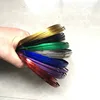 2018 Newest Hot Rainbow Multicolor Magic Ring Stainless Steel Magic Ring Bracelet Decompression 3D Color Flowing Magic Ring