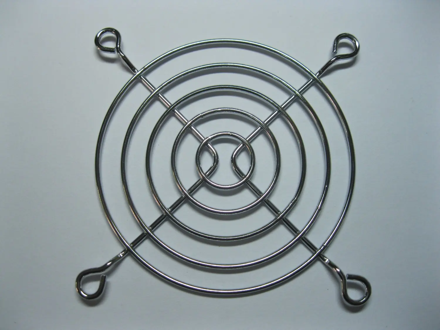 80 pcs DC Fan Grill Protector Silver Metal Finger Guard Used for 80mm 8cm Fan Skywalking