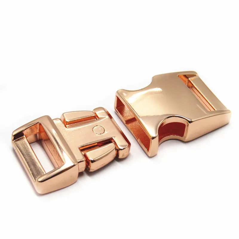 rose gold side release buckle