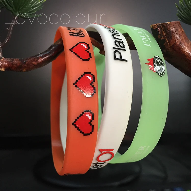 Silicone bracelet 001