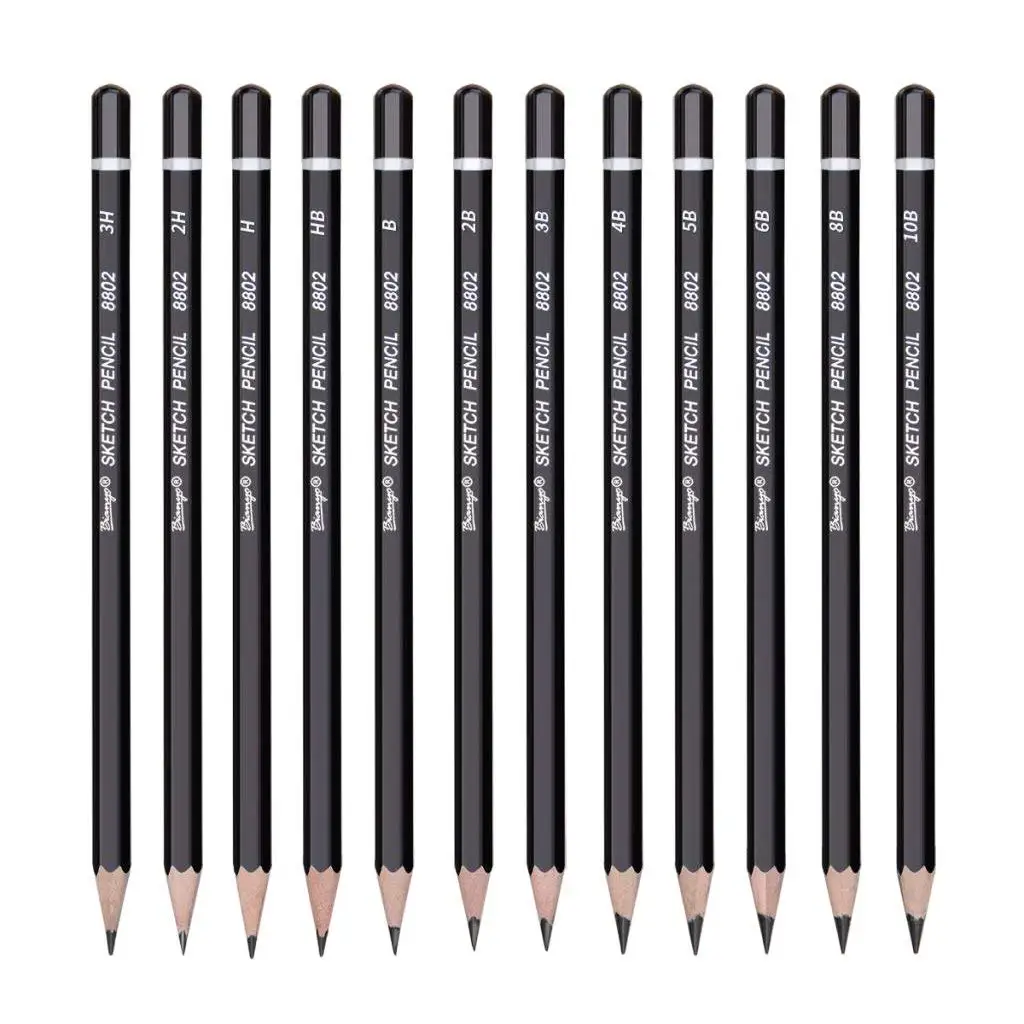 2b 4b 6b pencils