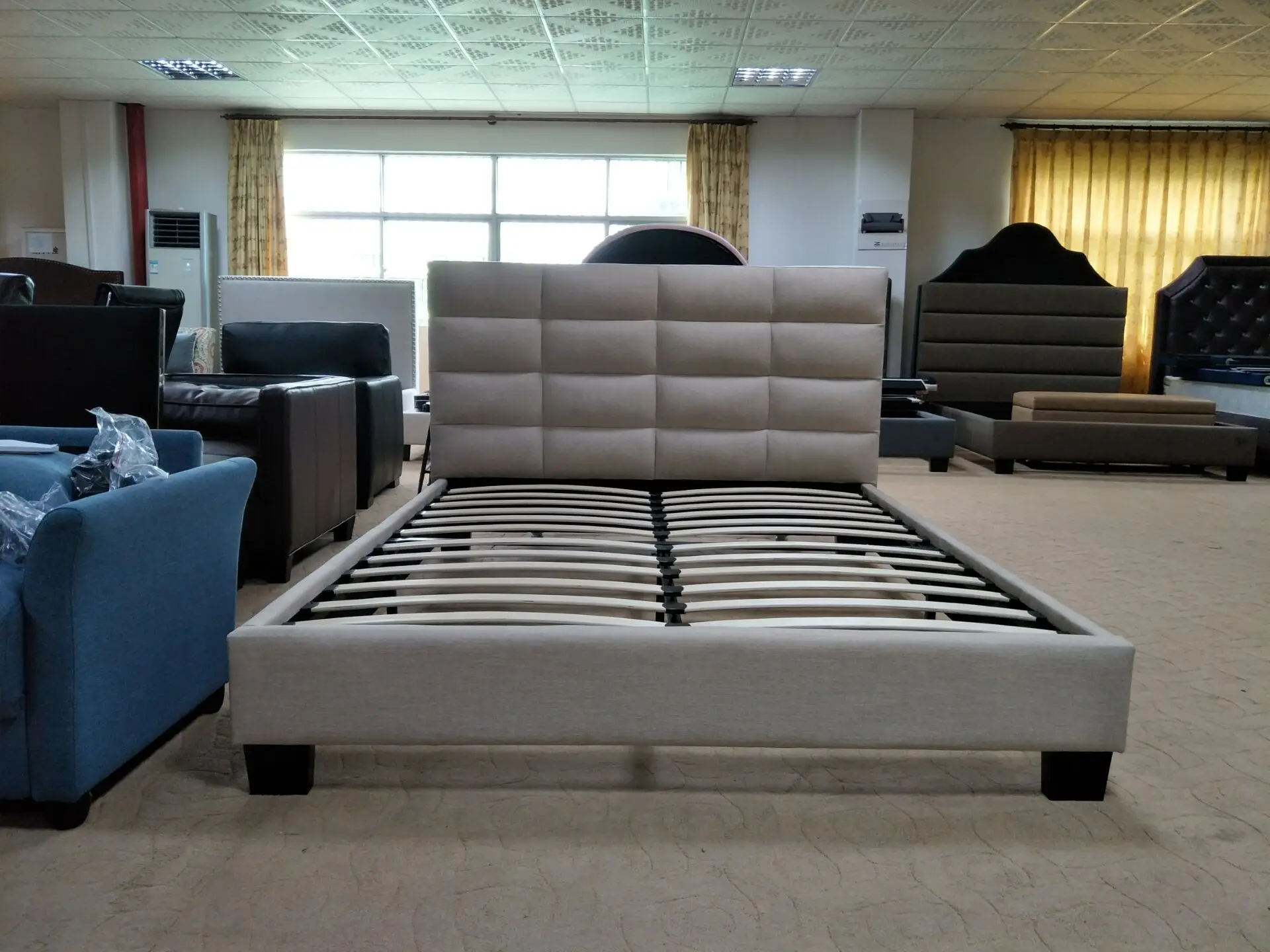 Top Home Bed Queen King Size Sex Strong Bed Frame For China Furniture