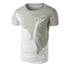 Custom Print Men Summer Crew Neck T Shirt Clothes