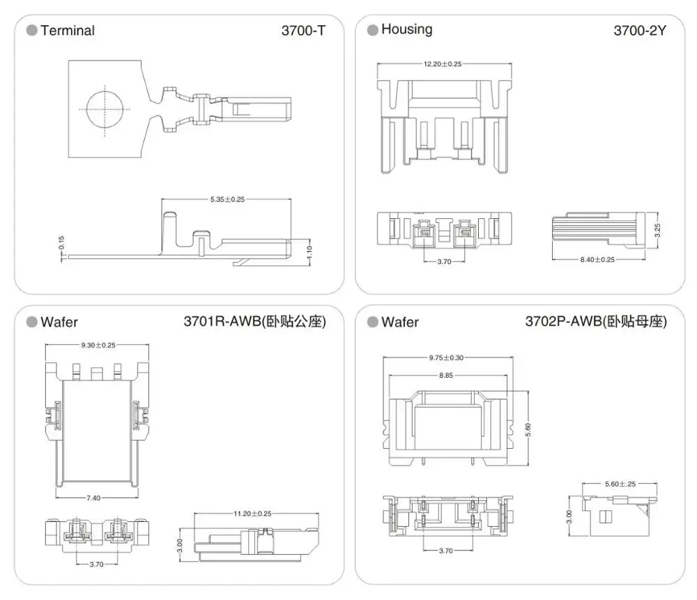 SMD connector SD-503469-001 SD-503471-001 SD-503473-001