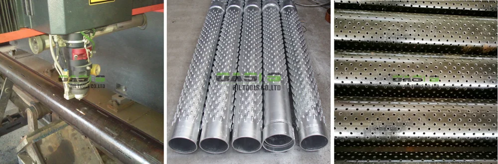 DIN4935 Slot20 Wire Wrapped Screen/Water Well Strainer Screen with STC Thread Connection