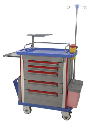 ABS worktable medical ambulance trolley cart in hospital