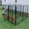 large aluminium dog cage box / used dog kennels and runs for sale