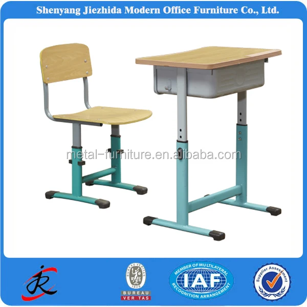 Standard Size Single School Desks Cheap Price Student Chair