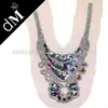 2015 New trends sequin beaded applique collar ,beaded applique