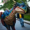 Special effects interactive dinosaur robot use for theme park