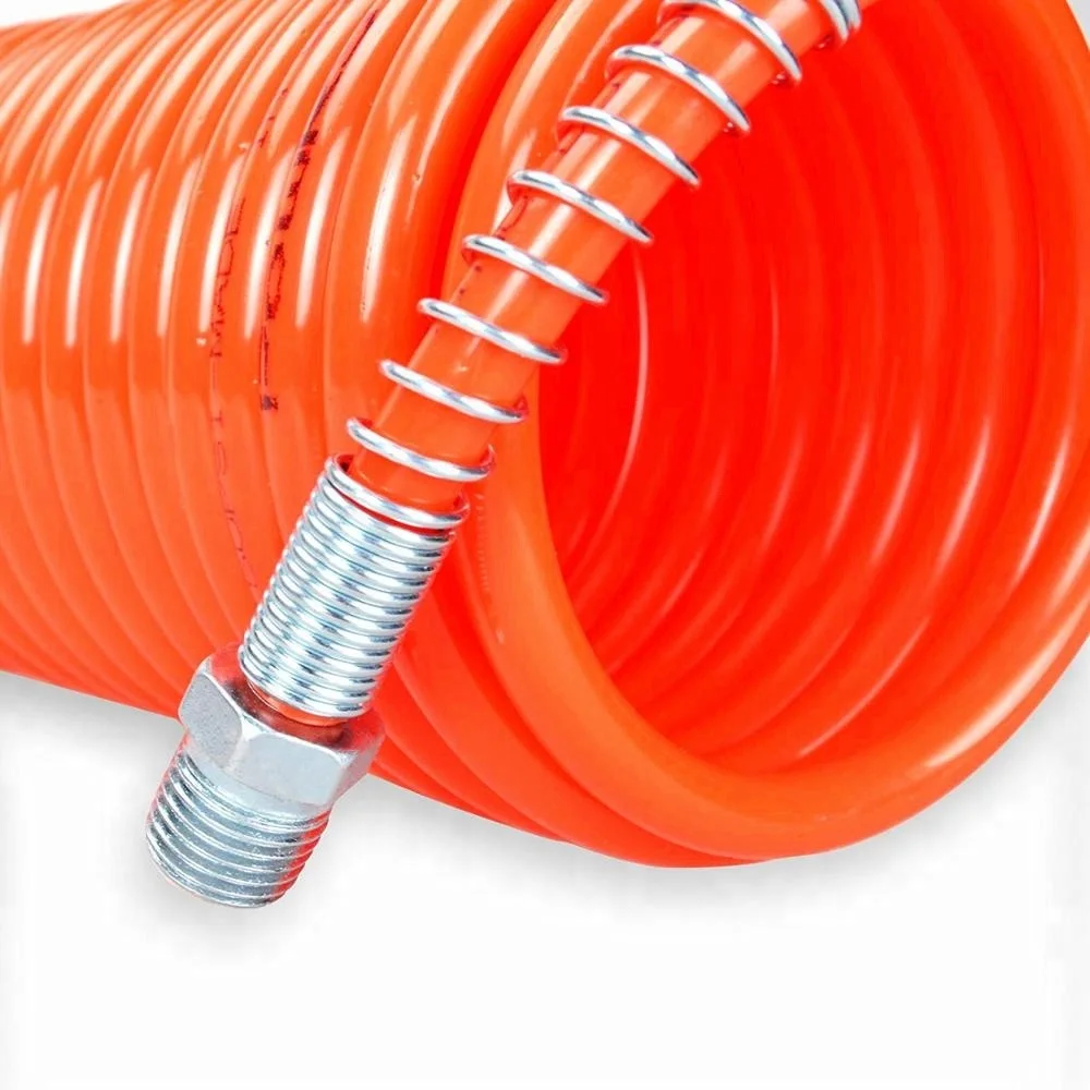 pu 气动软管带快速接头液压软管的连续空气软管