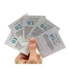 Custom Small Tea Cosmetic Sample Packaging Bags White Kraft Paper Coffee Sachet