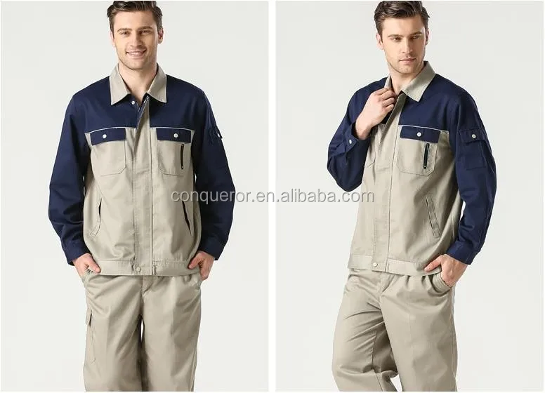 Hot Sale Winter Jacket And Pants Workwear For Factory Worker Uniform