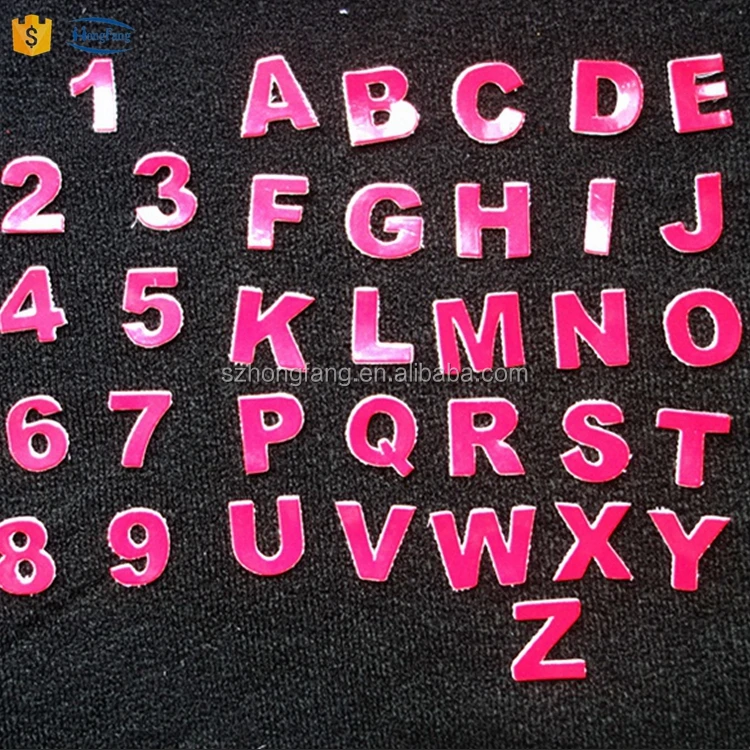 Custom Alphabet Hook And Loop Letters Buy Hook And Loop Letters,Hook
