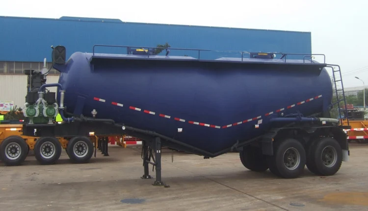 cement truck powder semi trailer